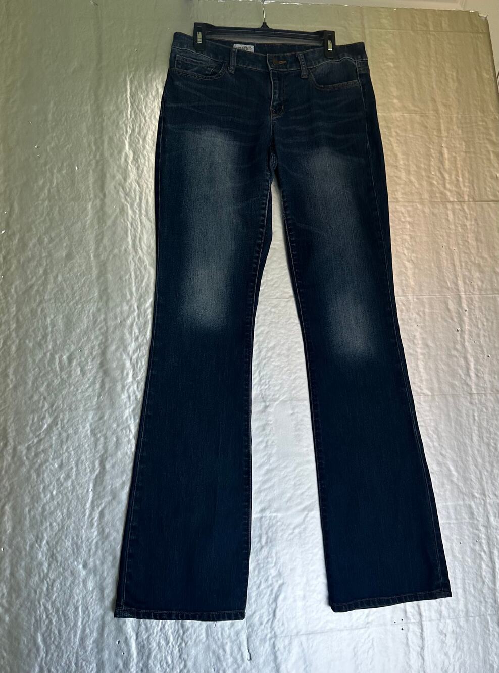 Gap 1969 Curvy Bootcut Jeans 29/8 Tall Dark Wash Stretch